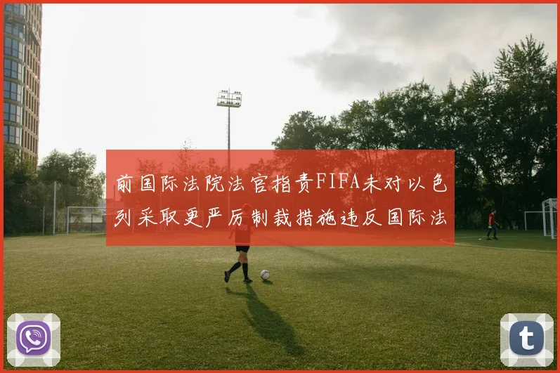 前国际法院法官指责FIFA未对以色列采取更严厉制裁措施违反国际法